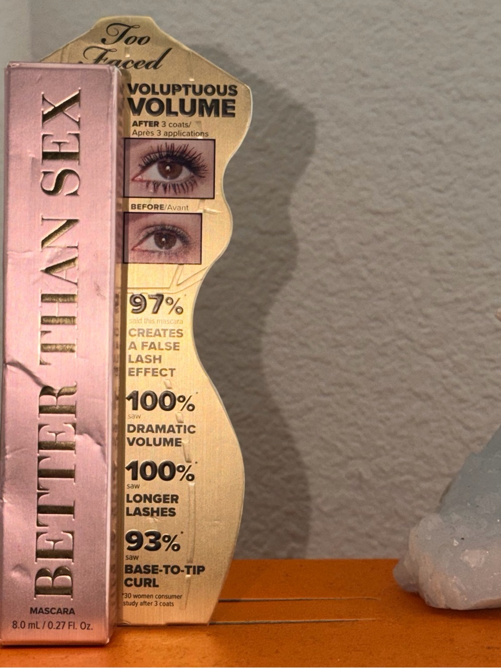 Too Faced Better Than Sex Mascara - Pink & Gold Box